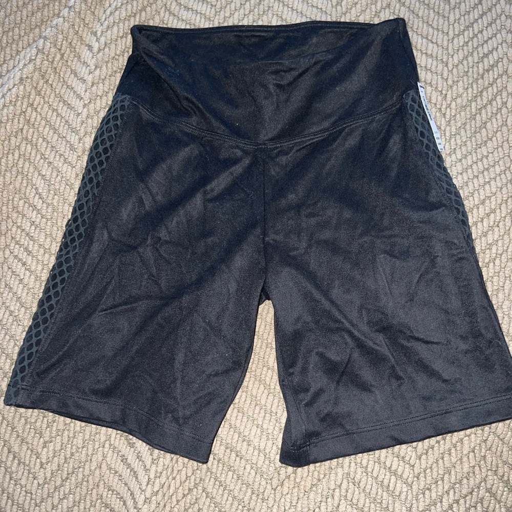 BNWT Victoria’s Secret Sport Fishnet Bike Shorts